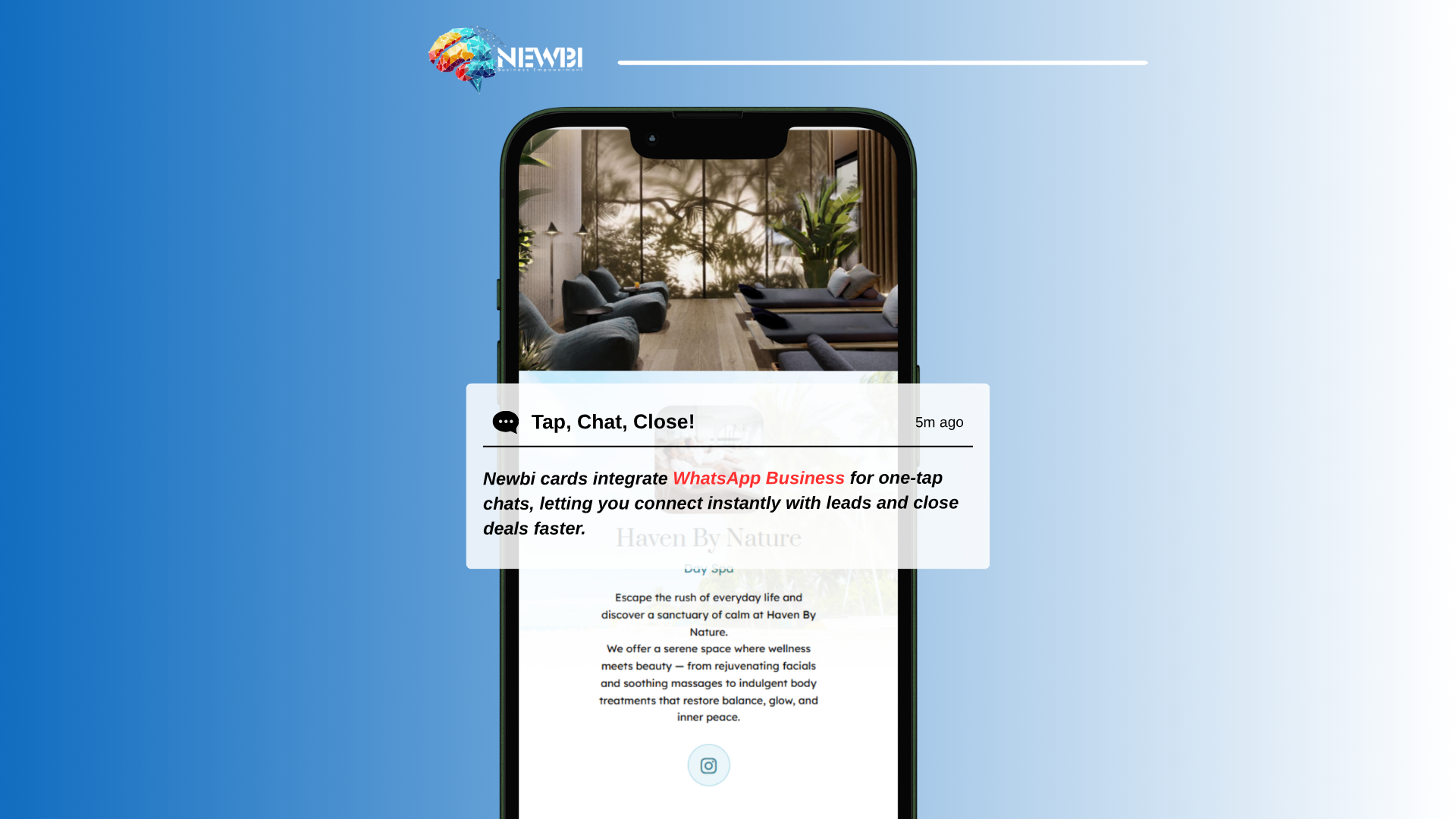 The WhatsApp Business Edge: Instant Engagement via Newbi